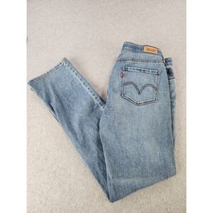 Levis Jeans Womens 10 Blue Denim Straight Perfect Waist Mid Rise Retro